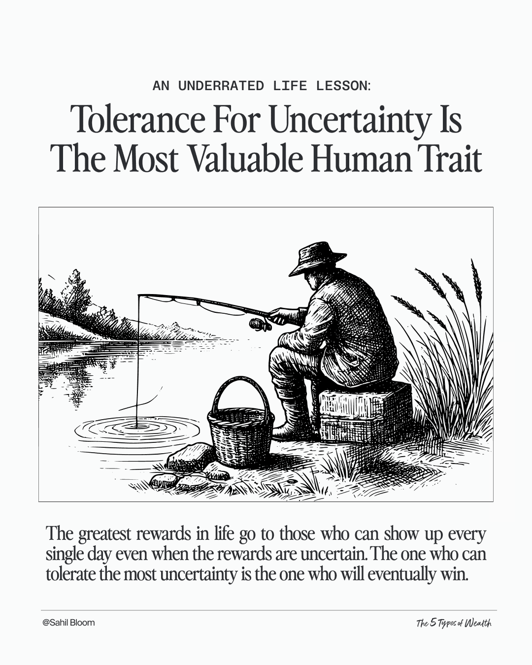 Felipe Lechter comparte The Hidden Cost of Certainty written by Sahil Bloom